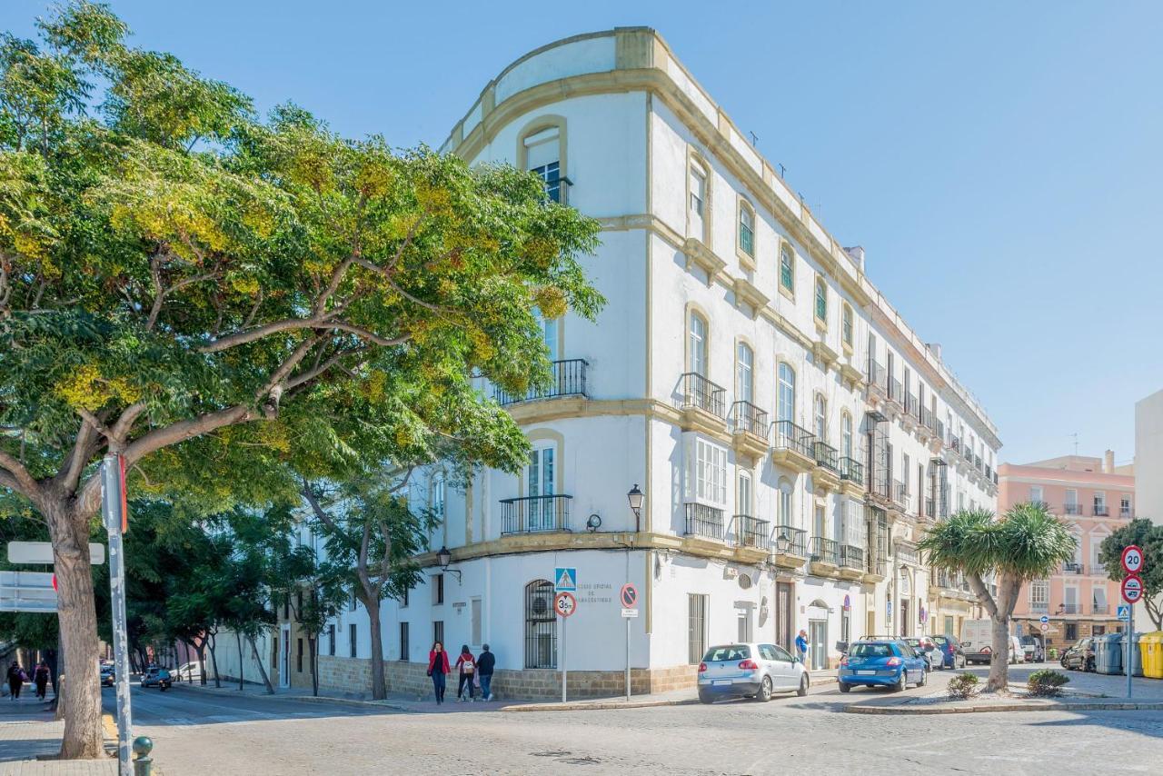 Apto Argueelles Vistas A La Bahia Cadiz Bagian luar foto